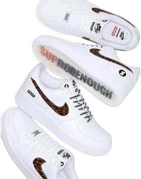 Supreme GOODENOUGH Nike Air Force 1 Low White