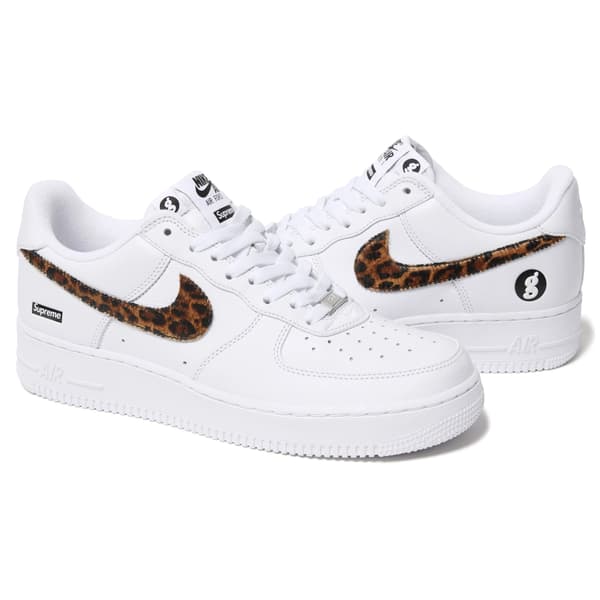 Supreme GOODENOUGH Nike Air Force 1 Low - White (front)