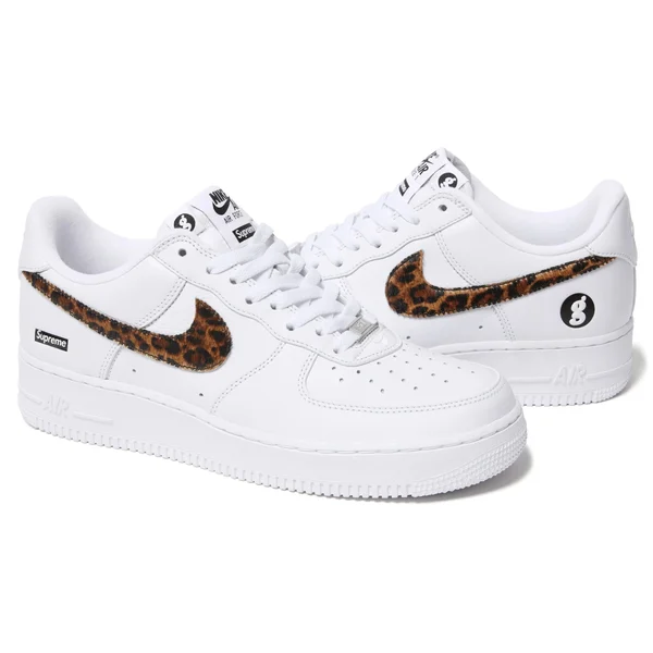 Supreme GOODENOUGH Nike Air Force 1 Low - White (front)
