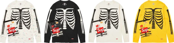 Supreme Hanes Bones Thermal Crew (1 Pack) - Product Image