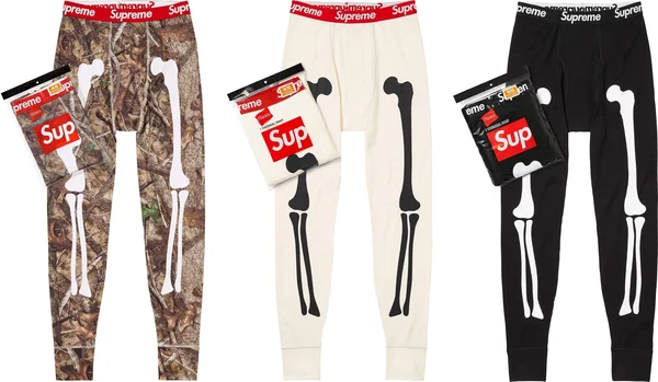 Supreme Hanes Bones Thermal Pant (1 Pack) - Product Image