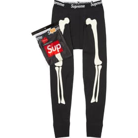 Supreme Hanes Bones Thermal Pant (1 Pack) Black