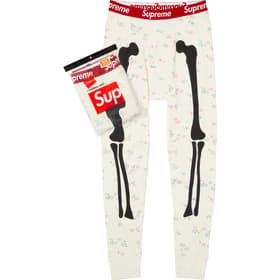 Supreme Hanes Bones Thermal Pant (1 Pack) Floral
