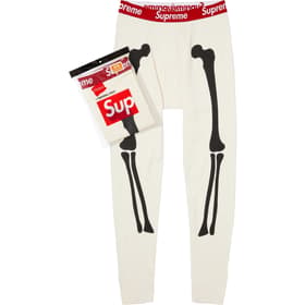 Supreme Hanes Bones Thermal Pant (1 Pack) Natural
