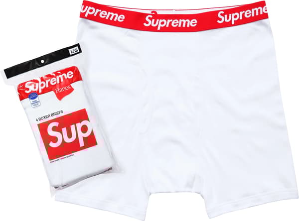 Supreme Hanes Boxer Briefs (4 Pack) - Product Image