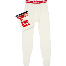 Supreme Hanes Thermal Pant (1 Pack) Natural