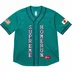 Supreme Homerun Baseball Jersey - Teal (front)