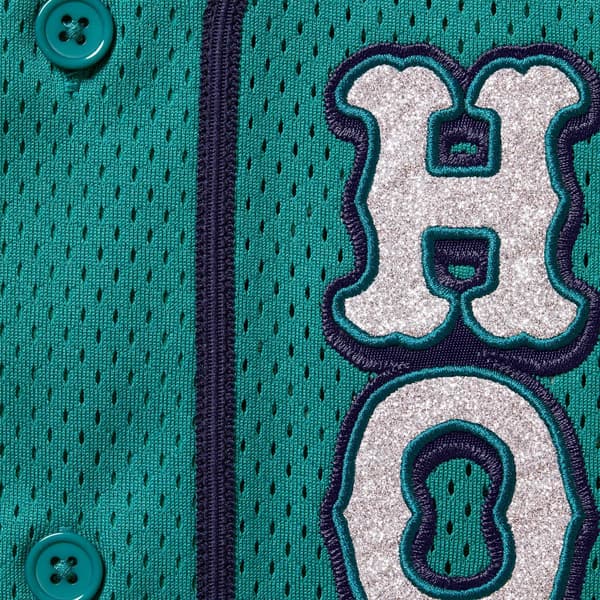 Supreme Homerun Baseball Jersey - Teal (front)