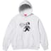 Supreme Homerun Hooded Sweatshirt - Ash Grey (front)