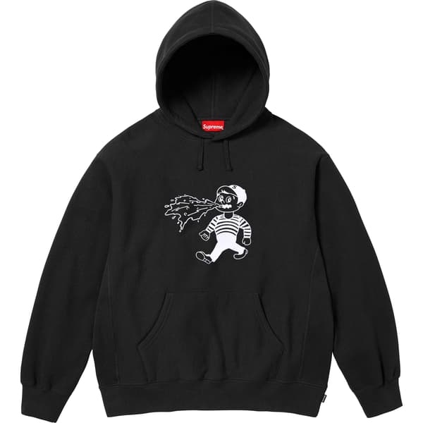 Supreme Homerun Hooded Sweatshirt - Black (front)