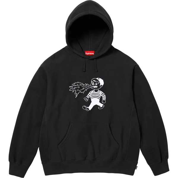 Supreme Homerun Hooded Sweatshirt - Black (front)