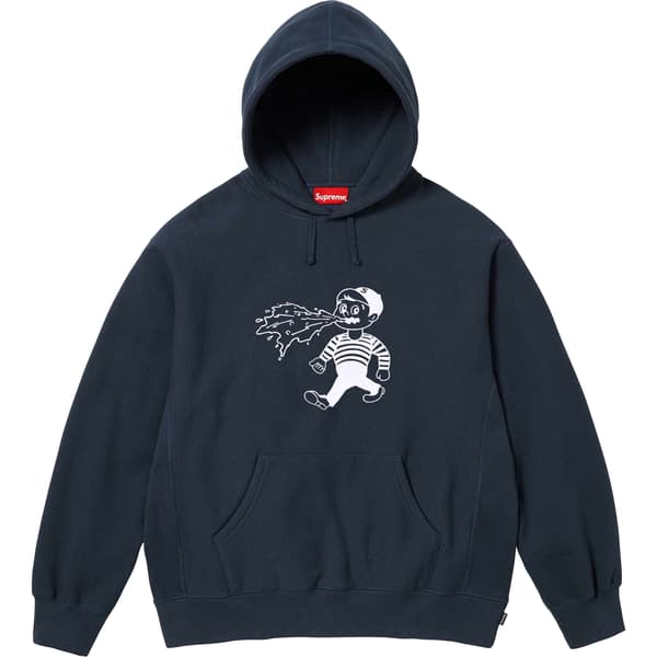 Supreme Homerun Hooded Sweatshirt - Navy (front)