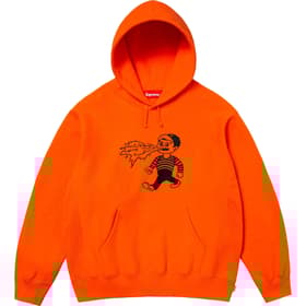 Supreme Homerun Hooded Sweatshirt Orange