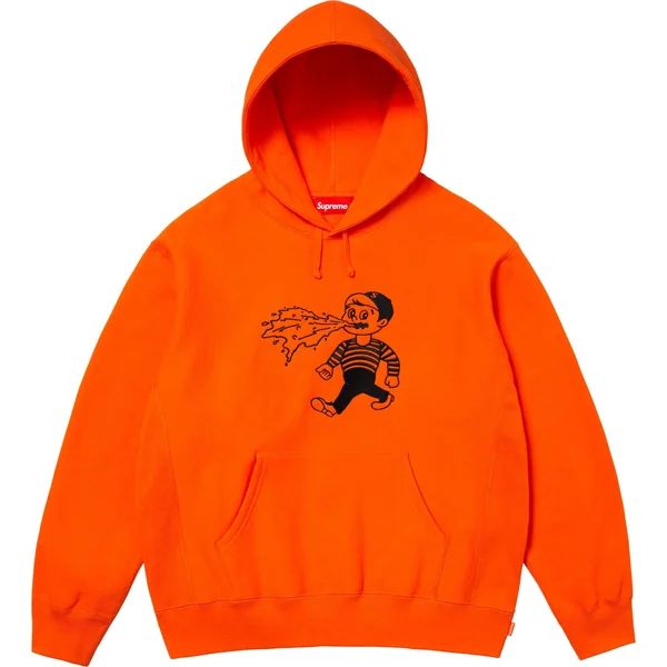 Supreme Homerun Hooded Sweatshirt - Orange (front)