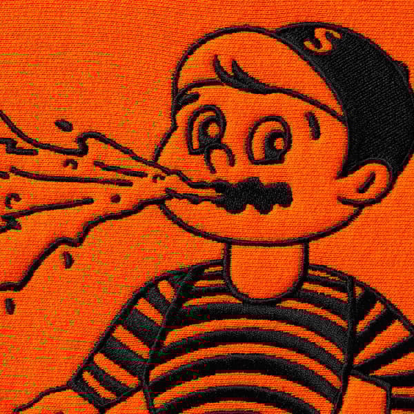 Supreme Homerun Hooded Sweatshirt - Orange (front)