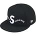 Supreme Homerun S Logo New Era - Black (front)