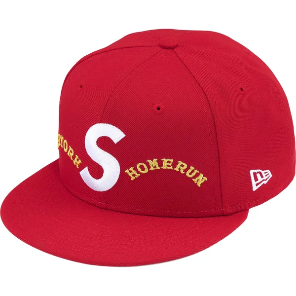 Supreme Homerun S Logo New Era - Red (front)