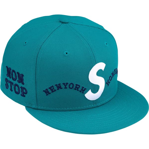 Supreme Homerun S Logo New Era - Teal (front)
