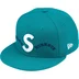 Supreme Homerun S Logo New Era - Teal (front)