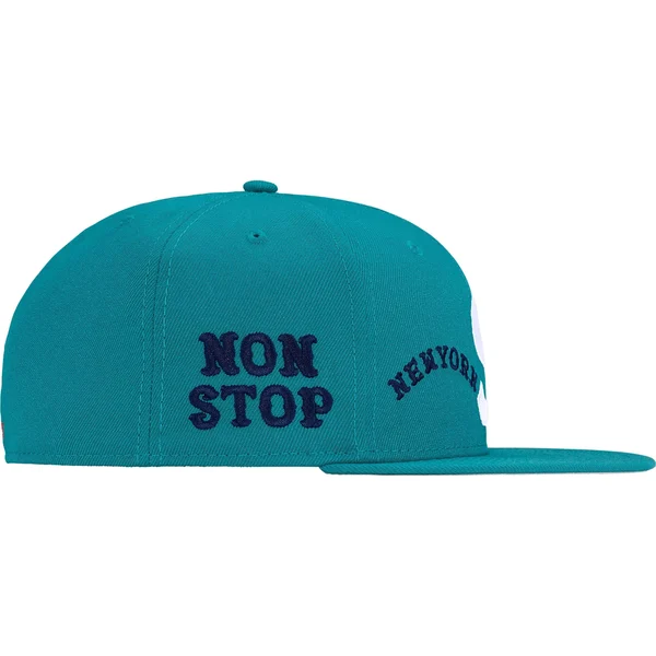 Supreme Homerun S Logo New Era - Teal (front)