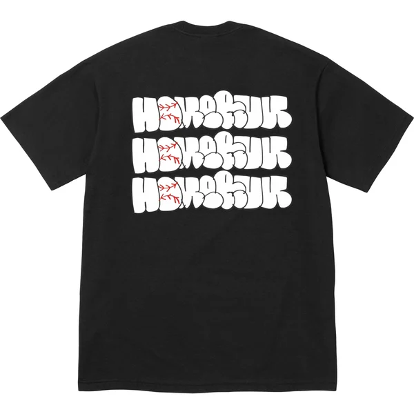 Supreme Homerun Tee - Black (front)