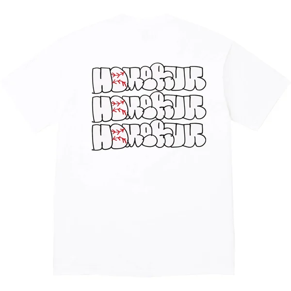 Supreme Homerun Tee - White (front)