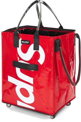 Supreme Hulken Rolling Tote Bag Red