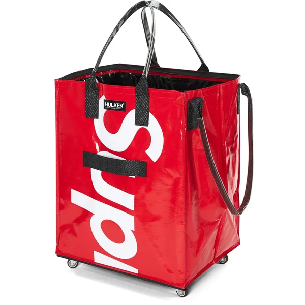 Supreme Hulken Rolling Tote Bag - Red (front)