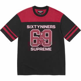 Supreme HYSTERIC GLAMOUR 69 Football Top Black