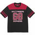 Supreme HYSTERIC GLAMOUR 69 Football Top - Black (front)
