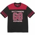 Supreme HYSTERIC GLAMOUR 69 Football Top - Black (front)