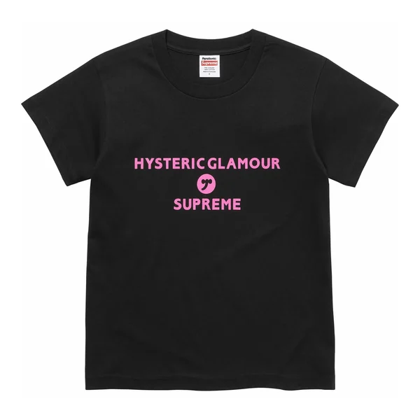 Supreme HYSTERIC GLAMOUR Baby Tee - Black (front)