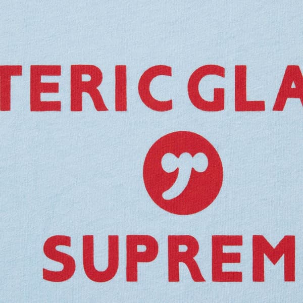 Supreme HYSTERIC GLAMOUR Baby Tee - Light Blue (front)