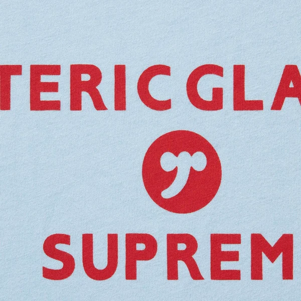 Supreme HYSTERIC GLAMOUR Baby Tee - Light Blue (front)