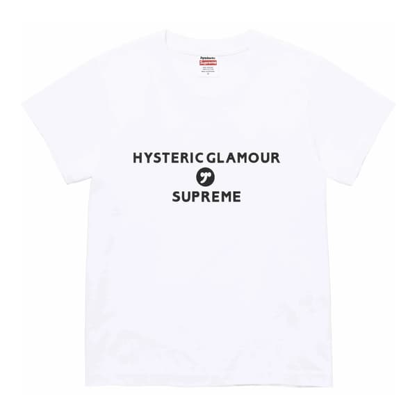 Supreme HYSTERIC GLAMOUR Baby Tee - White (front)