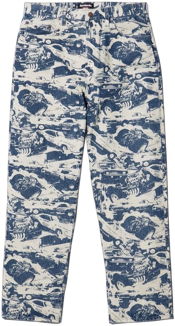 Supreme HYSTERIC GLAMOUR Cars Baggy Jean - Product Image
