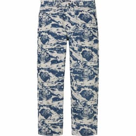 Supreme HYSTERIC GLAMOUR Cars Baggy Jean Washed Indigo