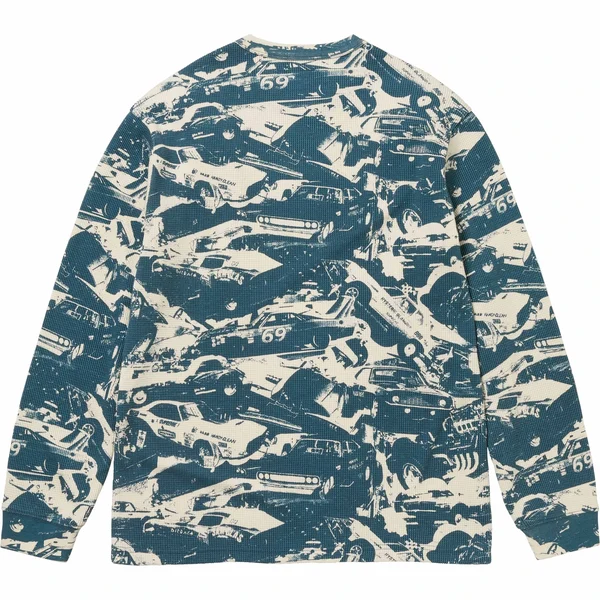 Supreme HYSTERIC GLAMOUR Cars Thermal - Teal (front)