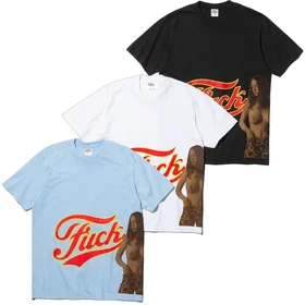Supreme HYSTERIC GLAMOUR Fuck Tee