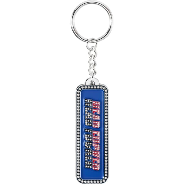 Supreme HYSTERIC GLAMOUR Head Fucker Keychain - Blue (front)