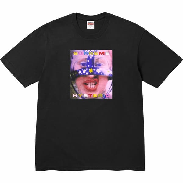 Supreme HYSTERIC GLAMOUR Headcase Tee - Black (front)