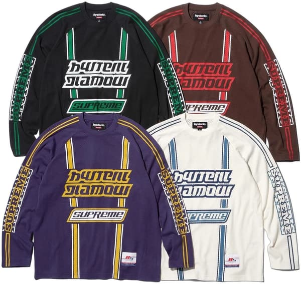 Supreme HYSTERIC GLAMOUR Mesh L/S Top - Product Image