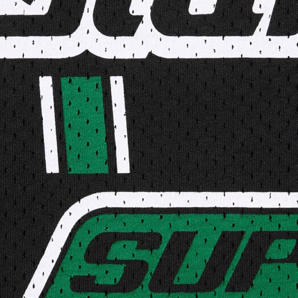 Supreme HYSTERIC GLAMOUR Mesh L/S Top - Black (front)