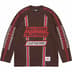 Supreme HYSTERIC GLAMOUR Mesh L/S Top - Brown (front)