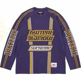 Supreme HYSTERIC GLAMOUR Mesh L/S Top Purple