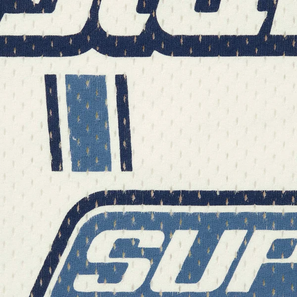 Supreme HYSTERIC GLAMOUR Mesh L/S Top - White (front)