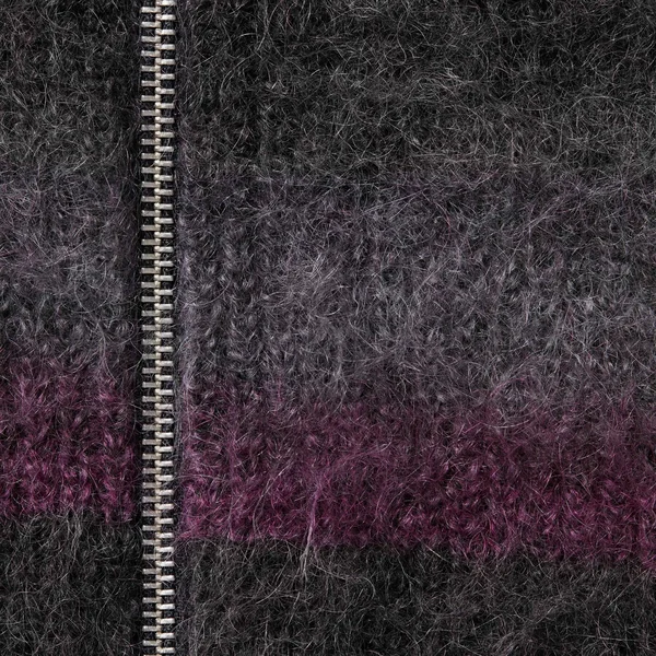 Supreme HYSTERIC GLAMOUR Mohair Zip Up Hooded Sweater - Black (front)