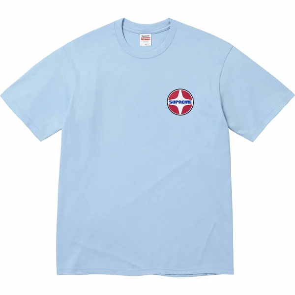 Supreme HYSTERIC GLAMOUR Pin Up Tee - Powder Blue (front)