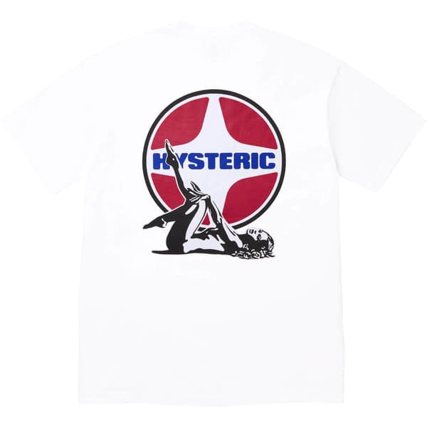 Supreme HYSTERIC GLAMOUR Pin Up Tee - White (front)