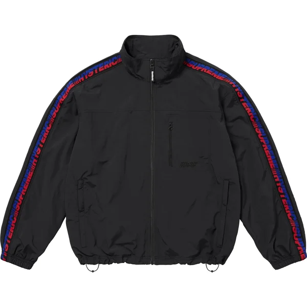Supreme HYSTERIC GLAMOUR Track Jacket - Black (front)
